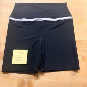 LainSnow Black Athletic Shorts